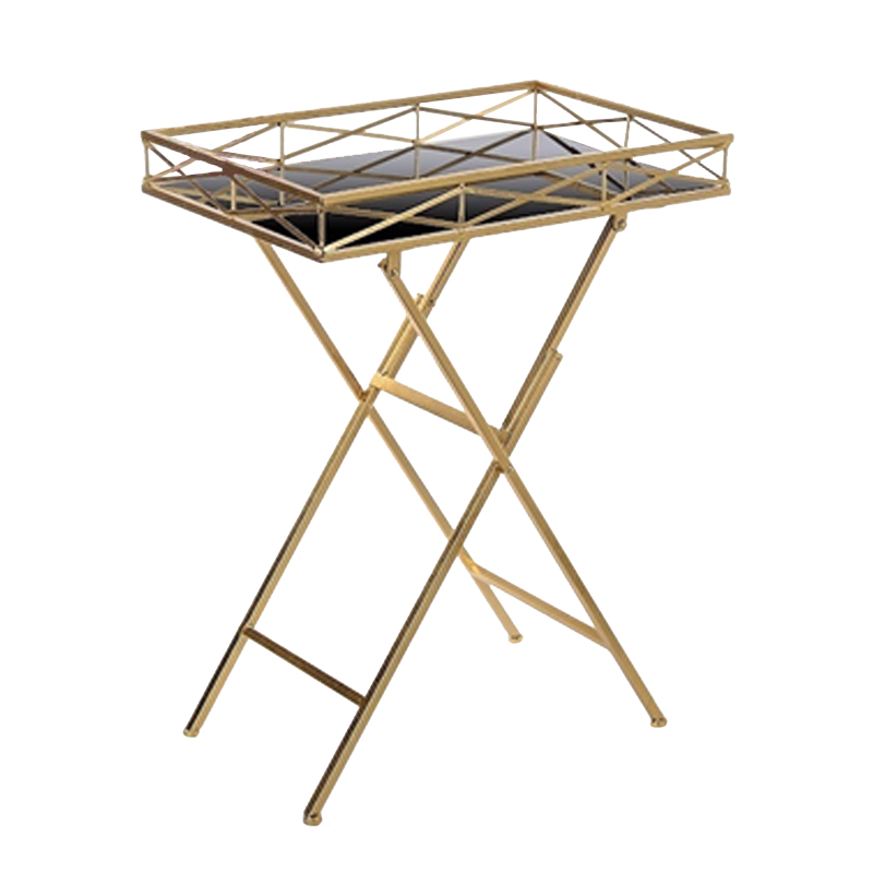 Приставной стол Splendor Gold Золотой Желтый Приставной стол Splendor Gold Золотой Желтый в Грозном | Loft Concept