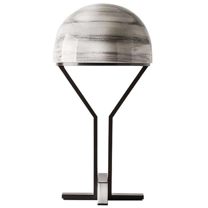 Настольная лампа Still Table Lamp Losh Design Черный Серый Настольная лампа Still Table Lamp Losh Design Черный Серый в Грозном | Loft Concept