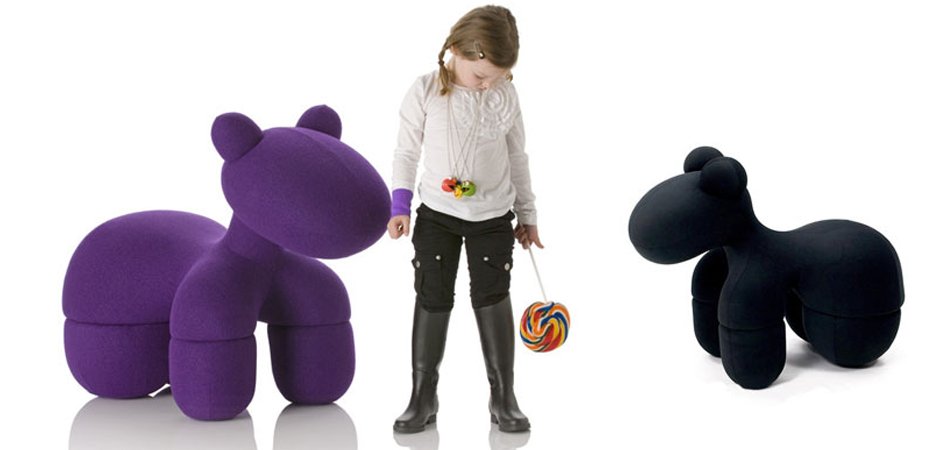 Детское дизайнерское кресло Pony Chair - фото №1