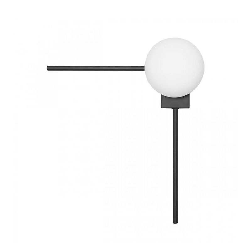 Бра Direct Rays Black 32 см Белый Черный Бра Direct Rays Black 32 см Белый Черный в Грозном | Loft Concept