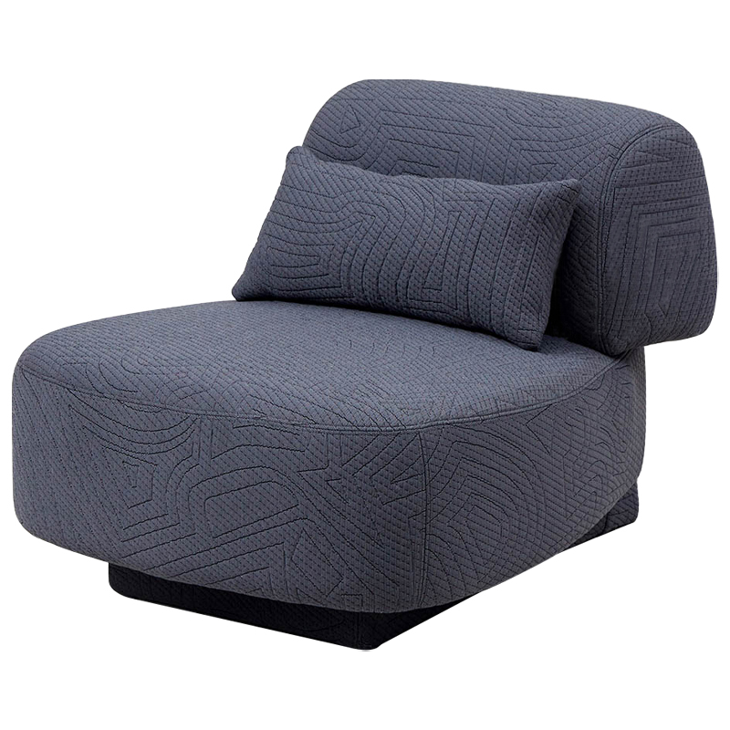 Кресло Bates Grey Armchair Серый Кресло Bates Grey Armchair Серый в Грозном | Loft Concept