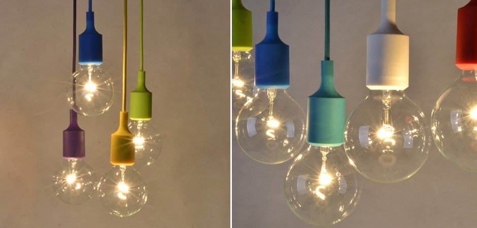 Подвесной светильник Muuto E27 Color Подвесной светильник Muuto E27 Color - Loft-Concept в Грозном
