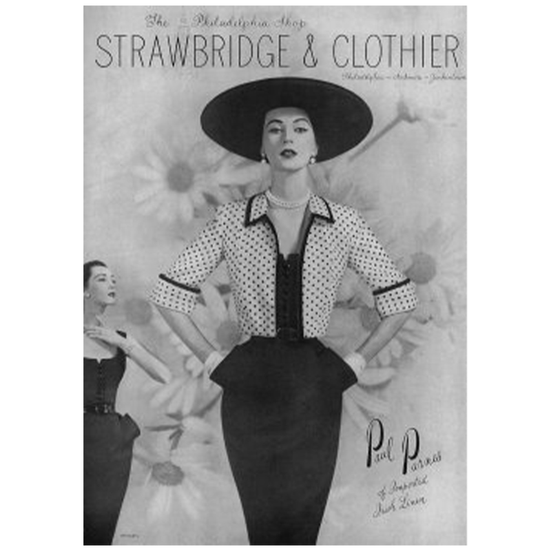 Постер Strawbridge and Clothier Постер Strawbridge and Clothier в Грозном | Loft Concept
