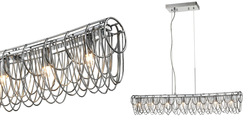 Люстра Spiral & Chains Chrome Люстра Spiral & Chains Chrome - Loft-Concept в Грозном