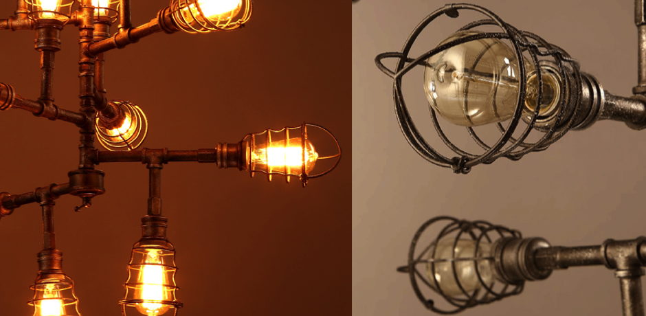 Люстра Loft Industrial Sputnik 12 Retro Люстра Loft Industrial Sputnik 12 Retro - Loft-Concept в Грозном