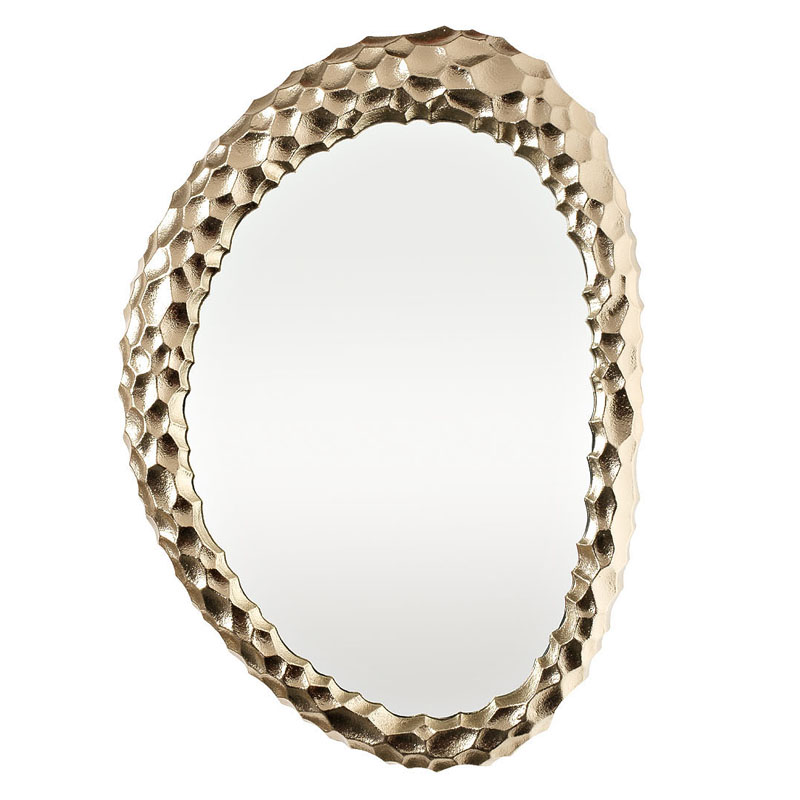 Зеркало Dragon Scales Mirror S Золотой Зеркало Dragon Scales Mirror S Золотой в Грозном | Loft Concept