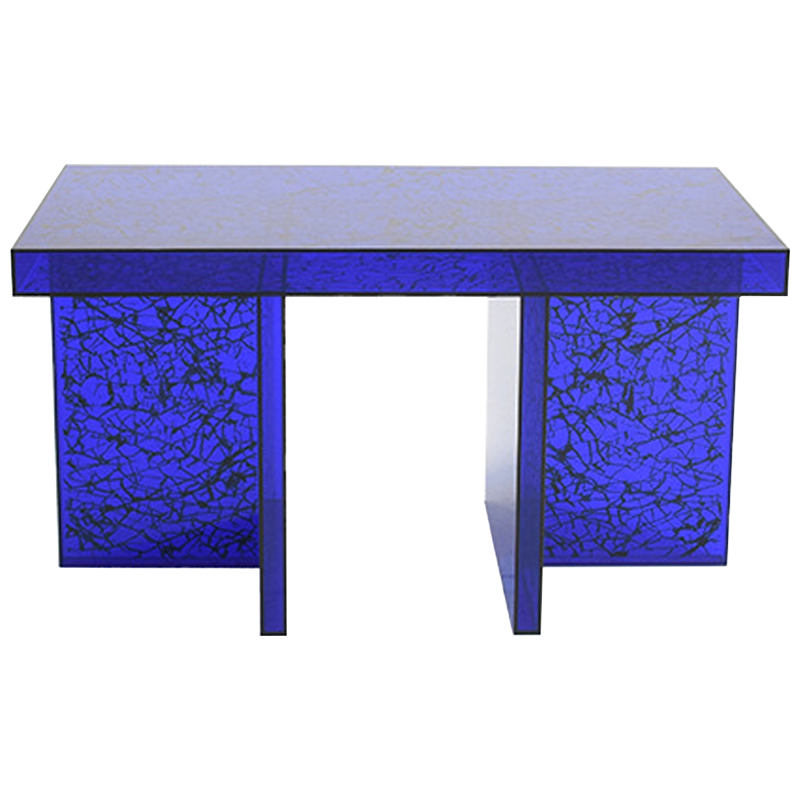 Кофейный стол Acrylic Blue Gerald Coffee Table Синий Черный Кофейный стол Acrylic Blue Gerald Coffee Table Синий Черный в Грозном | Loft Concept