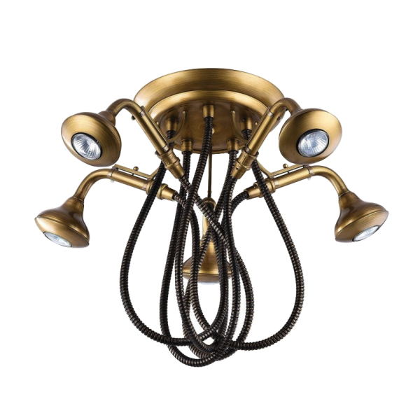Потолочный светильник Octopus Hose Pendant Потолочный светильник Octopus Hose Pendant в Грозном | Loft Concept