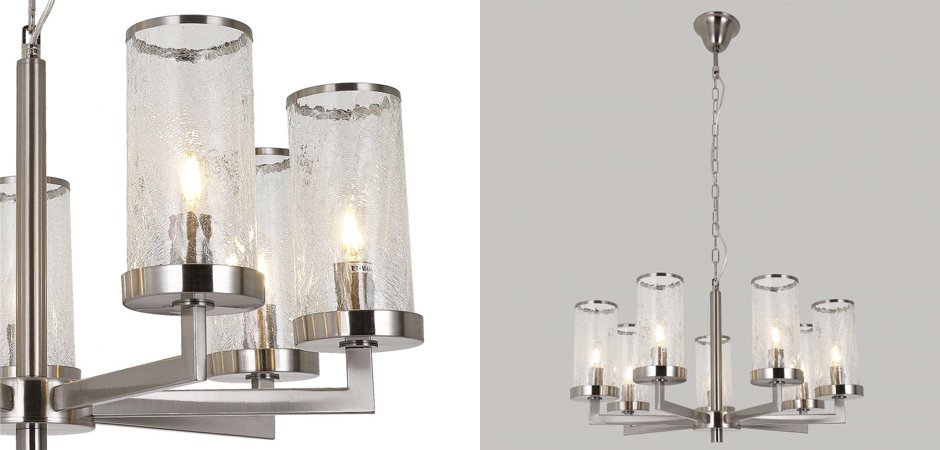 Люстра LIAISON ONE-TIER Chandelier 7 Silver Люстра LIAISON ONE-TIER Chandelier 7 Silver - Loft-Concept в Грозном