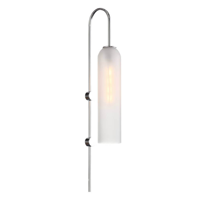 Бра ARTICOLO float Wall Sconce White Белый Хром Бра ARTICOLO float Wall Sconce White Белый Хром в Грозном | Loft Concept