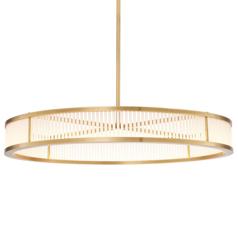 Люстра Eichholtz Chandelier Thibaud L Brass Латунь Античная полированная Белое матовое стекло Люстра Eichholtz Chandelier Thibaud L Brass Латунь Античная полированная Белое матовое стекло в Грозном | Loft Concept