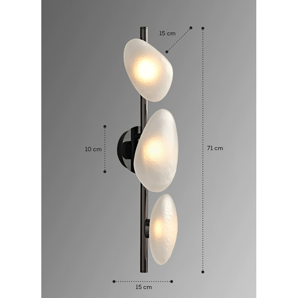 Бра LINDIS FROST LONG WALL 3 лампы Молочное стекло  в Грозном