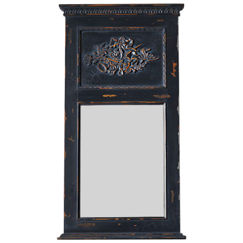 Зеркало Appel Mirror Black Винтажный черный Зеркало Appel Mirror Black Винтажный черный в Грозном | Loft Concept