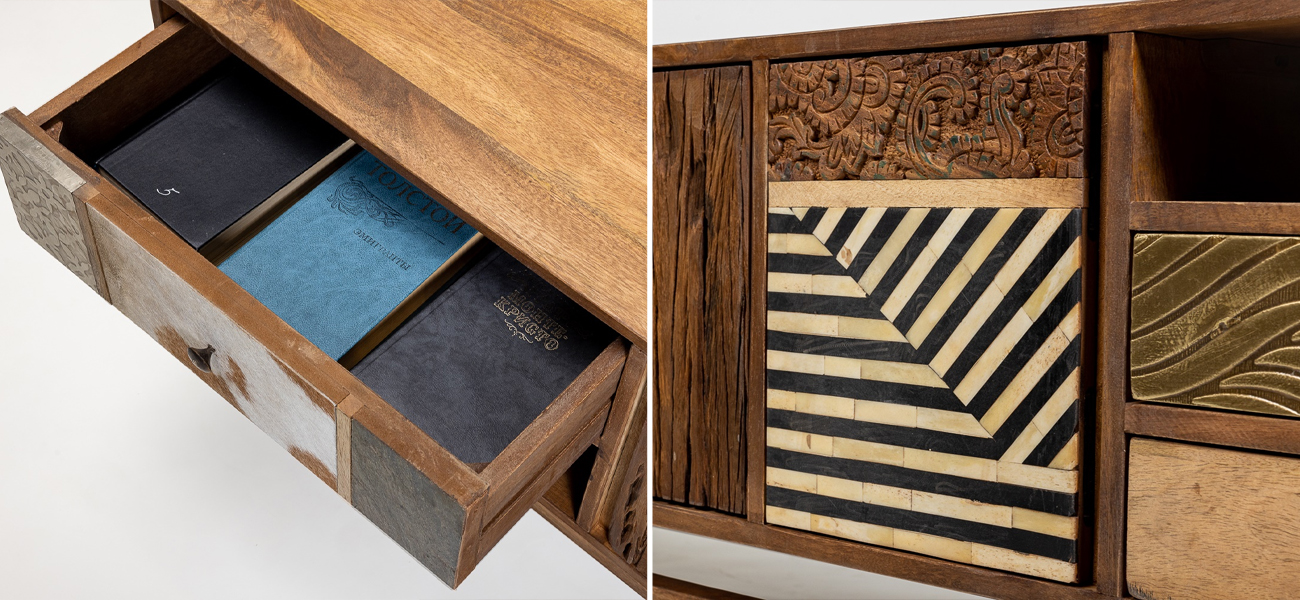 ТВ-тумба ручной работы Handmade Wooden - фото №2