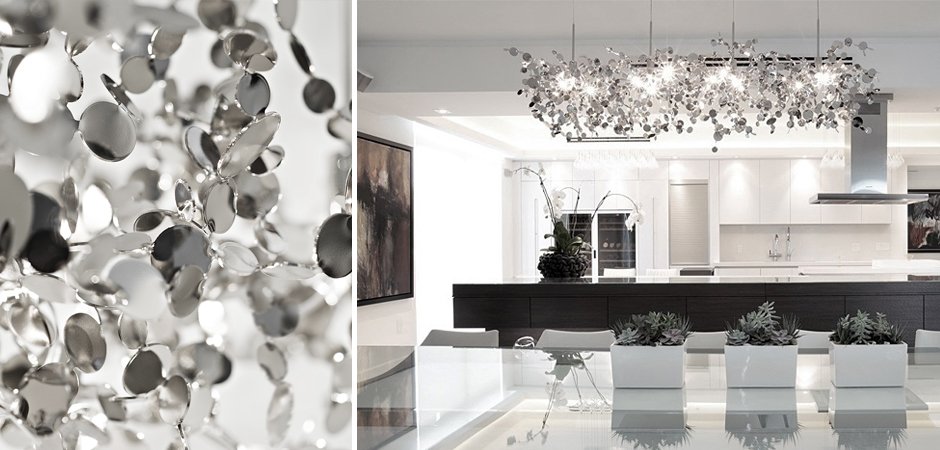 Люстра Terzani Argent Suspension Linear Люстра Terzani Argent Suspension Linear - Loft-Concept в Грозном