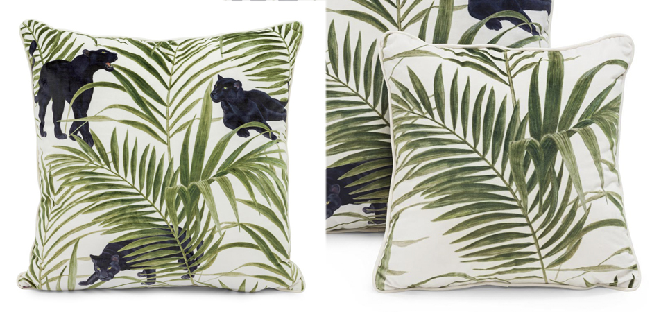Комплект подушек SET PILLOW ABHIKA white-green Комплект подушек SET PILLOW ABHIKA white-green - Loft-Concept в Грозном