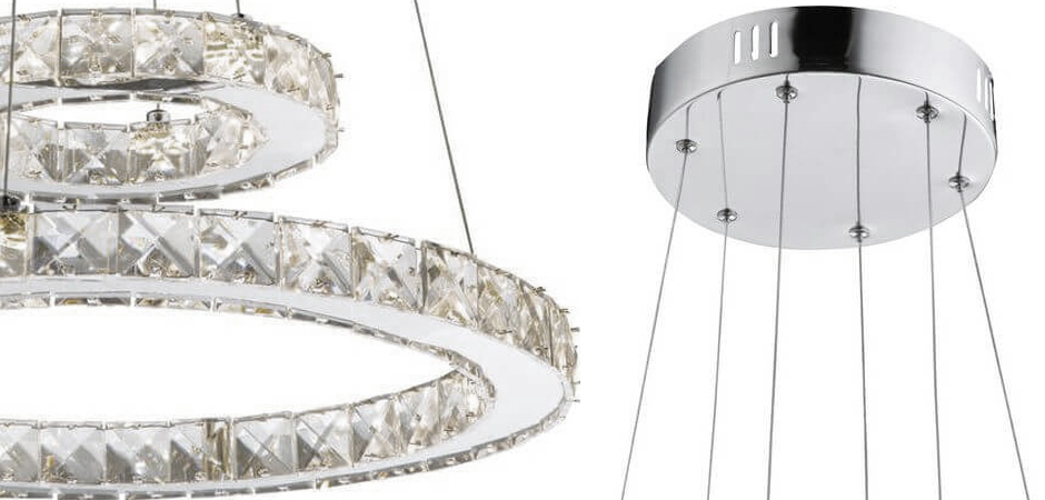 Люстра Crosshair Crystal Ring 2 Люстра Crosshair Crystal Ring 2 - Loft-Concept в Грозном