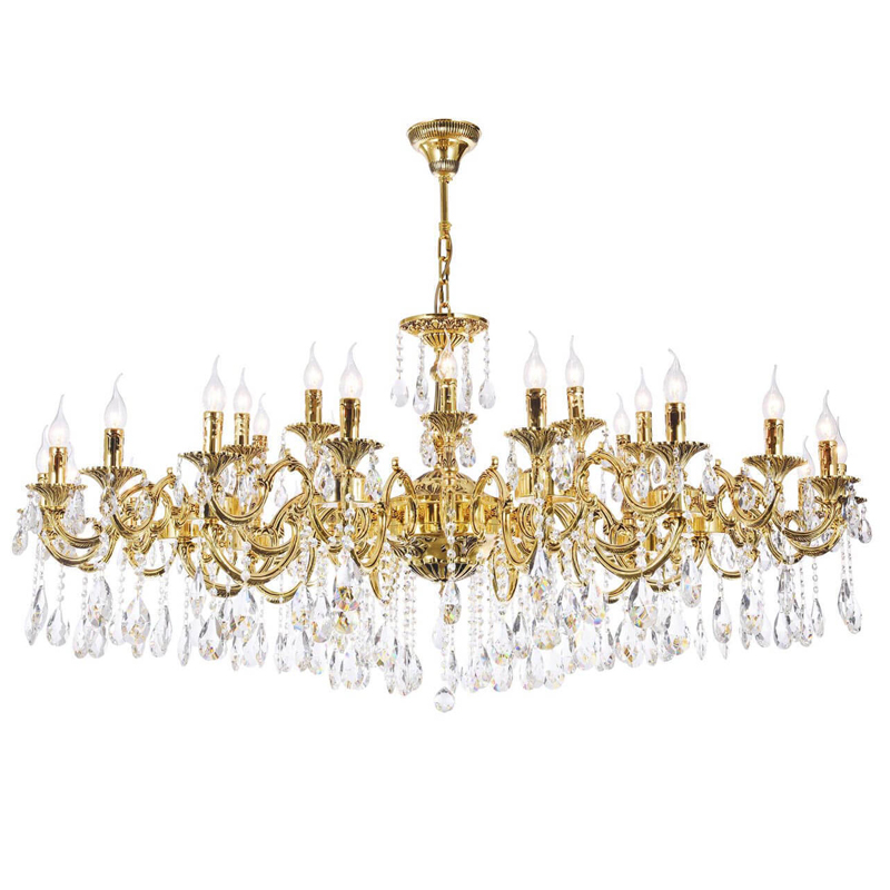 Люстра Stephanie Chandelier 154 Золотой Люстра Stephanie Chandelier 154 Золотой в Грозном | Loft Concept