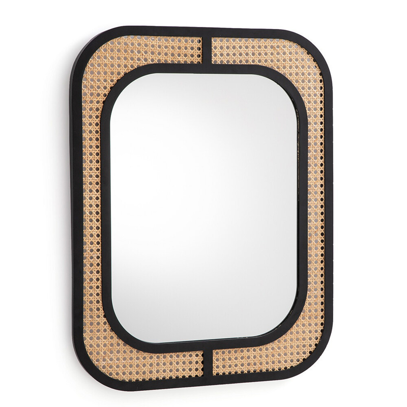Зеркало Mirror with Weaving Черный Зеркало Mirror with Weaving Черный в Грозном | Loft Concept