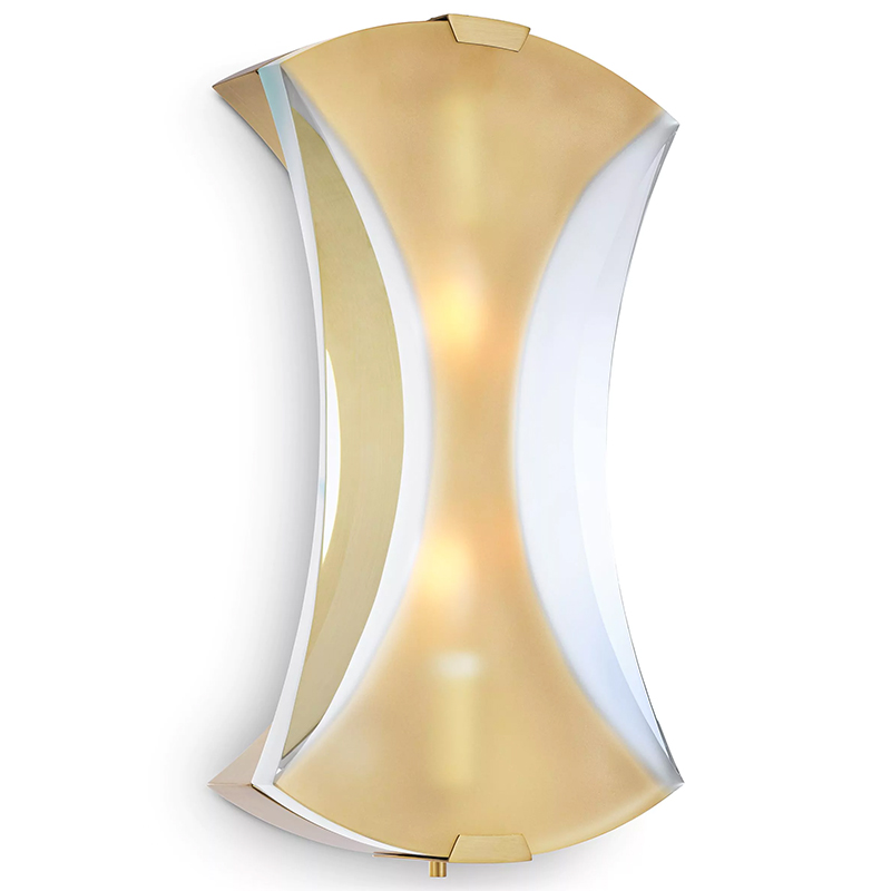 Бра Eichholtz Wall Lamp Virgil Латунь Бежевый Бра Eichholtz Wall Lamp Virgil Латунь Бежевый в Грозном | Loft Concept