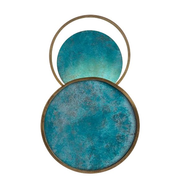 Бра Dimore Studio lampada 051 sconce Латунь Голубой Бра Dimore Studio lampada 051 sconce Латунь Голубой в Грозном | Loft Concept