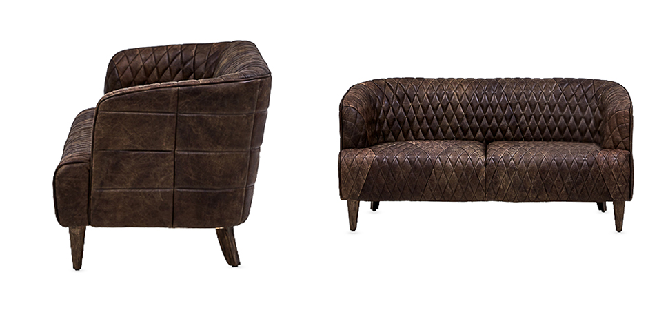Диван Rhombuses Upholstery Sofa Диван Rhombuses Upholstery Sofa - Loft-Concept в Грозном