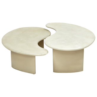 Набор кофейные столы Инь и Янь ivory ( слоновая кость ) Набор кофейные столы Инь и Янь ivory ( слоновая кость ) в Грозном | Loft Concept