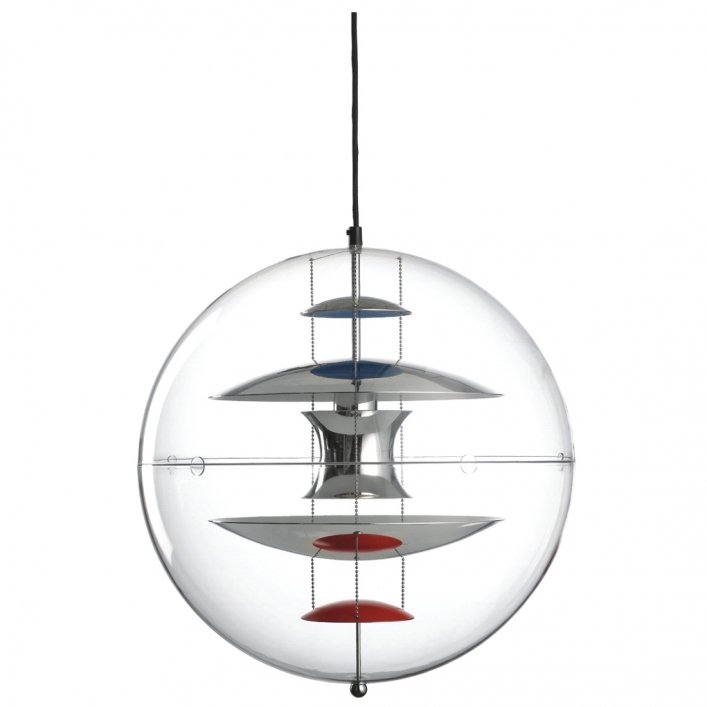Люстра Verner Panton Vp Globe Прозрачный в Грозном | Loft Concept 