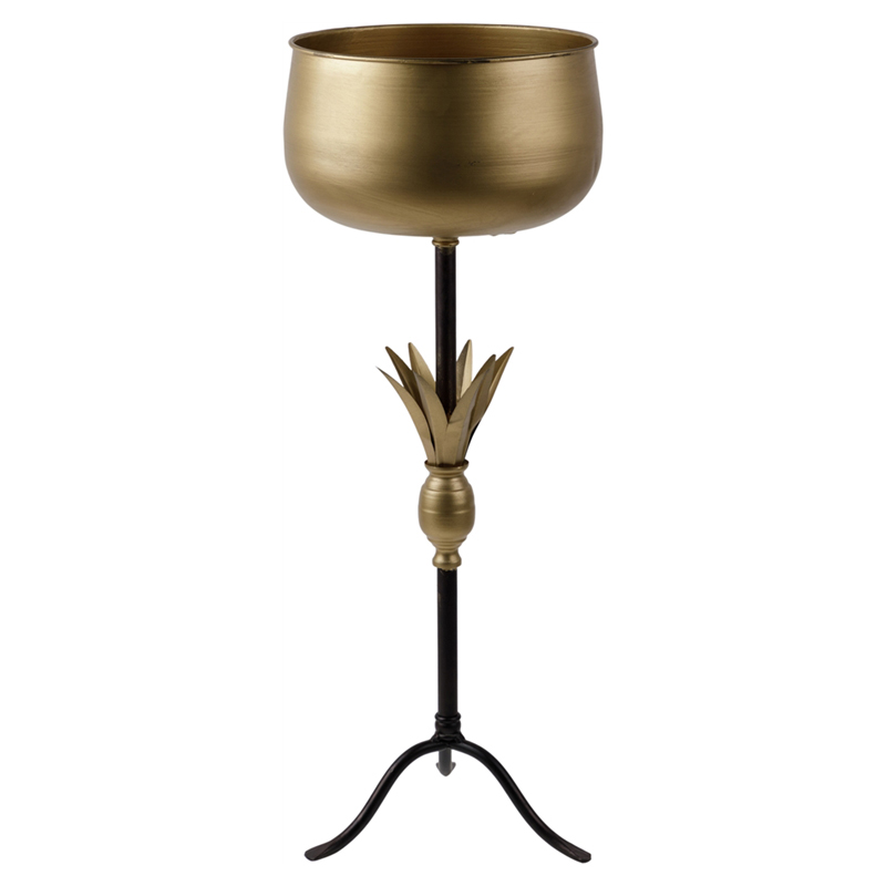 Ваза Leaves Vase Черный Золотой Ваза Leaves Vase Черный Золотой в Грозном | Loft Concept