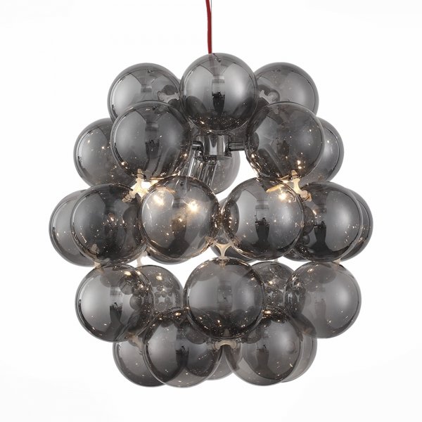 Люстра Bubbles Chandelier Серый (Gray) в Грозном | Loft Concept 