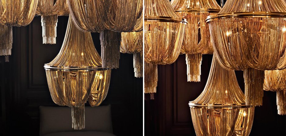 Люстра Chandelier Martinez Gold S - Loft-Concept в Грозном