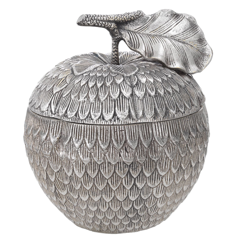 Шкатулка Eichholtz Box Custard Apple Silver Серебряный Шкатулка Eichholtz Box Custard Apple Silver Серебряный в Грозном | Loft Concept