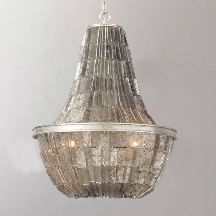 Люстра FANTINE CHANDELIER Tall Серый Люстра FANTINE CHANDELIER Tall Серый в Грозном | Loft Concept