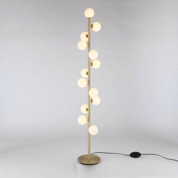 Торшер Bubble Stik Cold floor lamp Латунь Торшер Bubble Stik Cold floor lamp Латунь в Грозном | Loft Concept