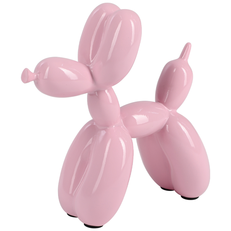 Статуэтка Jeff Koons Balloon Dog Pink Розовый пастельный Статуэтка Jeff Koons Balloon Dog Pink Розовый пастельный в Грозном | Loft Concept