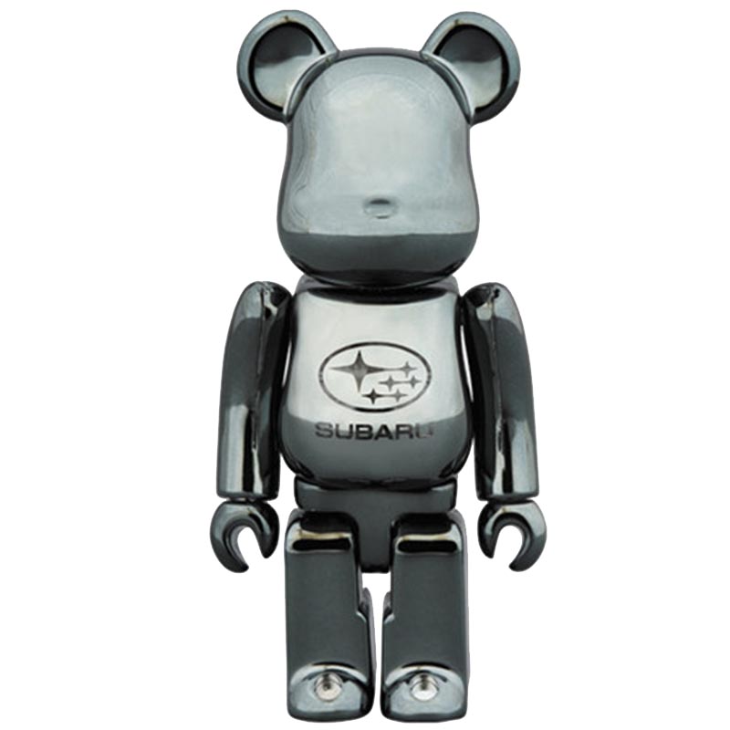 Статуэтка Bearbrick Subaru Темный хром Статуэтка Bearbrick Subaru Темный хром в Грозном | Loft Concept