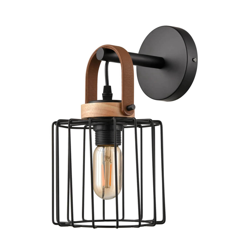 Бра Cage Wire Color Черный Бра Cage Wire Color Черный в Грозном | Loft Concept