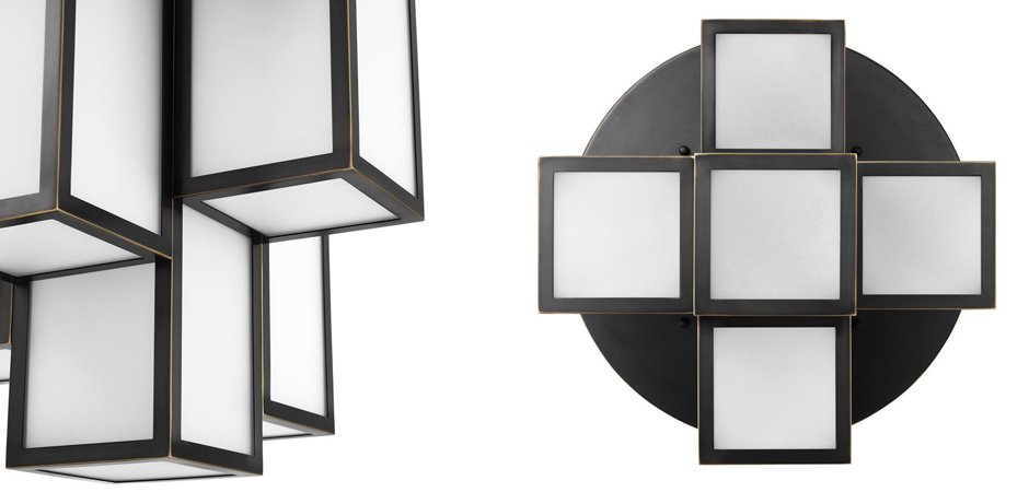 Потолочный светильник Eichholtz Ceiling Lamp Axel Bronze Потолочный светильник Eichholtz Ceiling Lamp Axel Bronze - Loft-Concept в Грозном