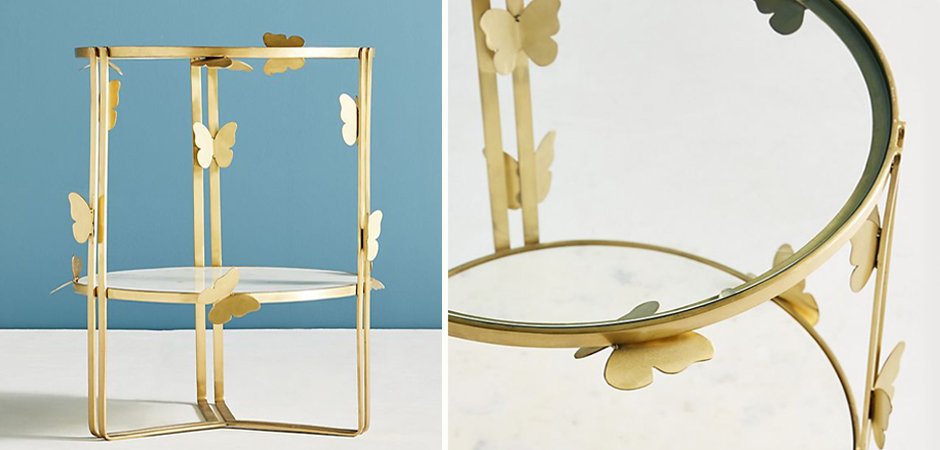 Приставной столик Butterflies Mariposa Side Table Приставной столик Butterflies Mariposa Side Table - Loft-Concept в Грозном