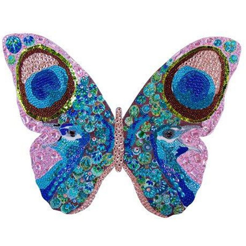 Картина “Peacock Bedazzled Butterfly Cut Out” Мульти Картина “Peacock Bedazzled Butterfly Cut Out” Мульти в Грозном | Loft Concept