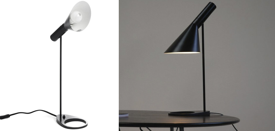 Настольная лампа AJ Table Black Настольная лампа AJ Table Black - Loft-Concept в Грозном