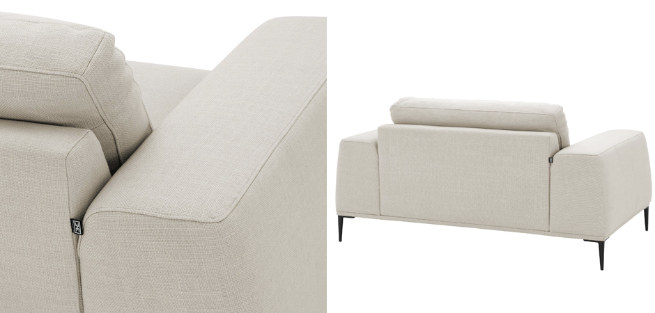 Кресло Eichholtz Loveseat Montado natural Кресло Eichholtz Loveseat Montado natural - Loft-Concept в Грозном