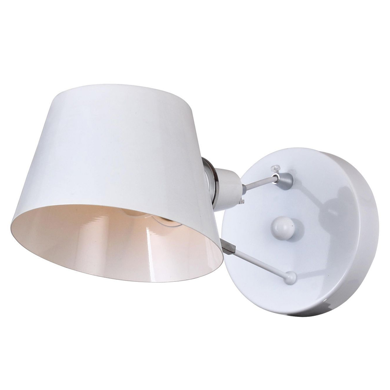 Белое бра Retro Future Light Белый Хром Белое бра Retro Future Light Белый Хром в Грозном | Loft Concept