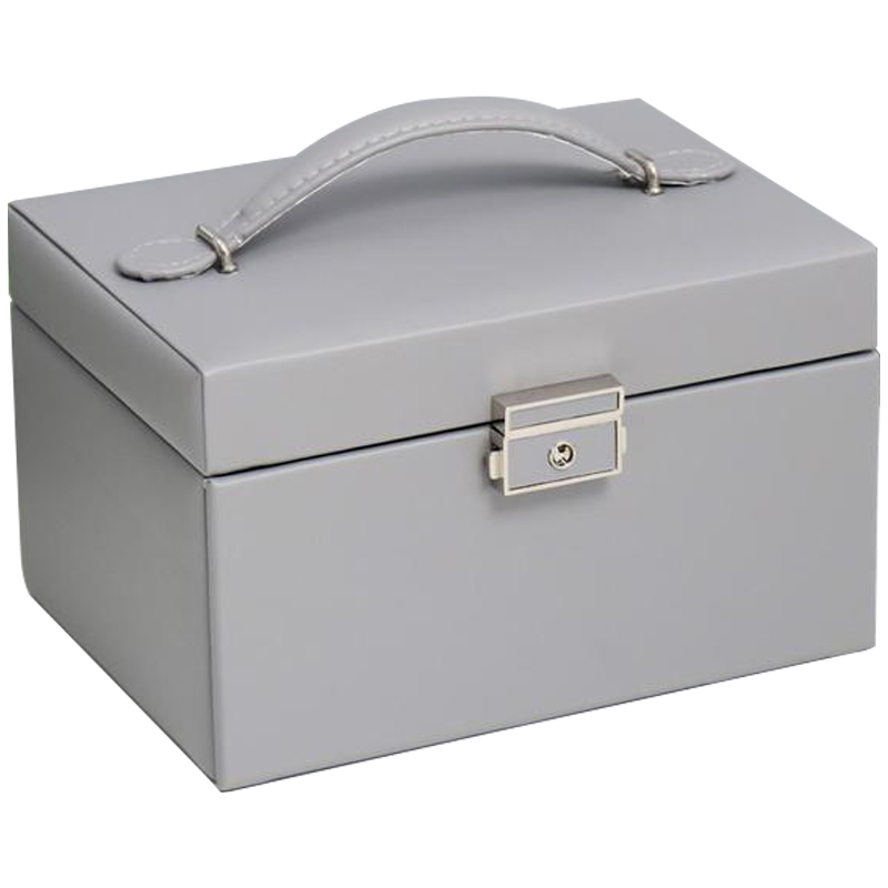 Шкатулка Graham Jewerly Organizer Box gray Серый Розовый Шкатулка Graham Jewerly Organizer Box gray Серый Розовый в Грозном | Loft Concept