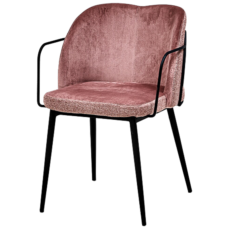 Стул Raymond Stool pink Дымчатая Роза Черный Стул Raymond Stool pink Дымчатая Роза Черный в Грозном | Loft Concept