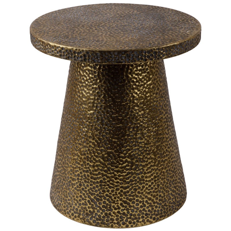 Приставной стол Nels Side Table Винтажная латунь в Грозном | Loft Concept 