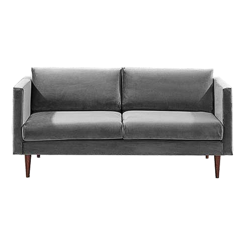 Диван Simple Forms Sofa Gray Серый Коричневый Диван Simple Forms Sofa Gray Серый Коричневый в Грозном | Loft Concept