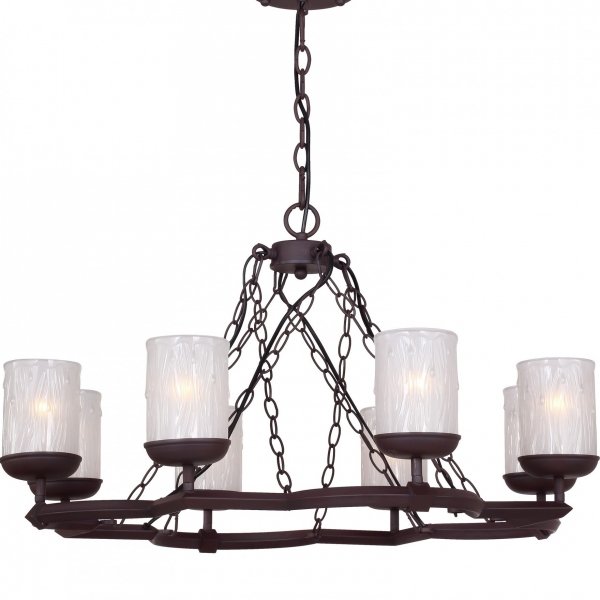 Люстра Rust Medieval Chandelier Коричневый Люстра Rust Medieval Chandelier Коричневый в Грозном | Loft Concept