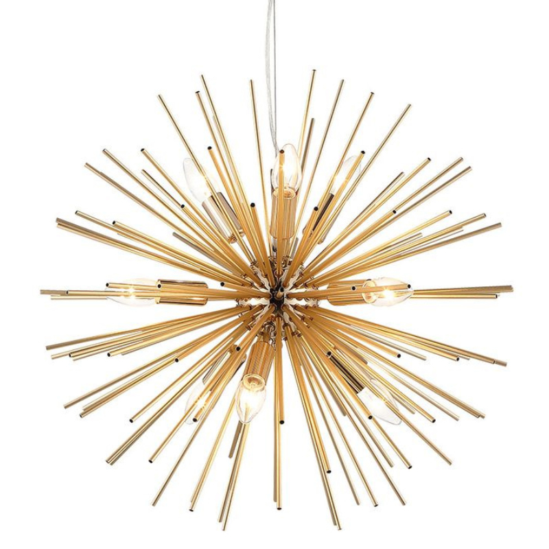 Люстра ASTRA STAR Chandelier Gold 58 Глянцевое золото Люстра ASTRA STAR Chandelier Gold 58 Глянцевое золото в Грозном | Loft Concept