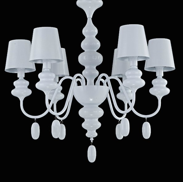 Люстра Masiero Eva Chandelier 6 Белый Люстра Masiero Eva Chandelier 6 Белый в Грозном | Loft Concept